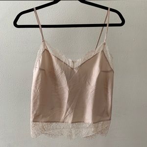 Silk cami and shorts sleep set